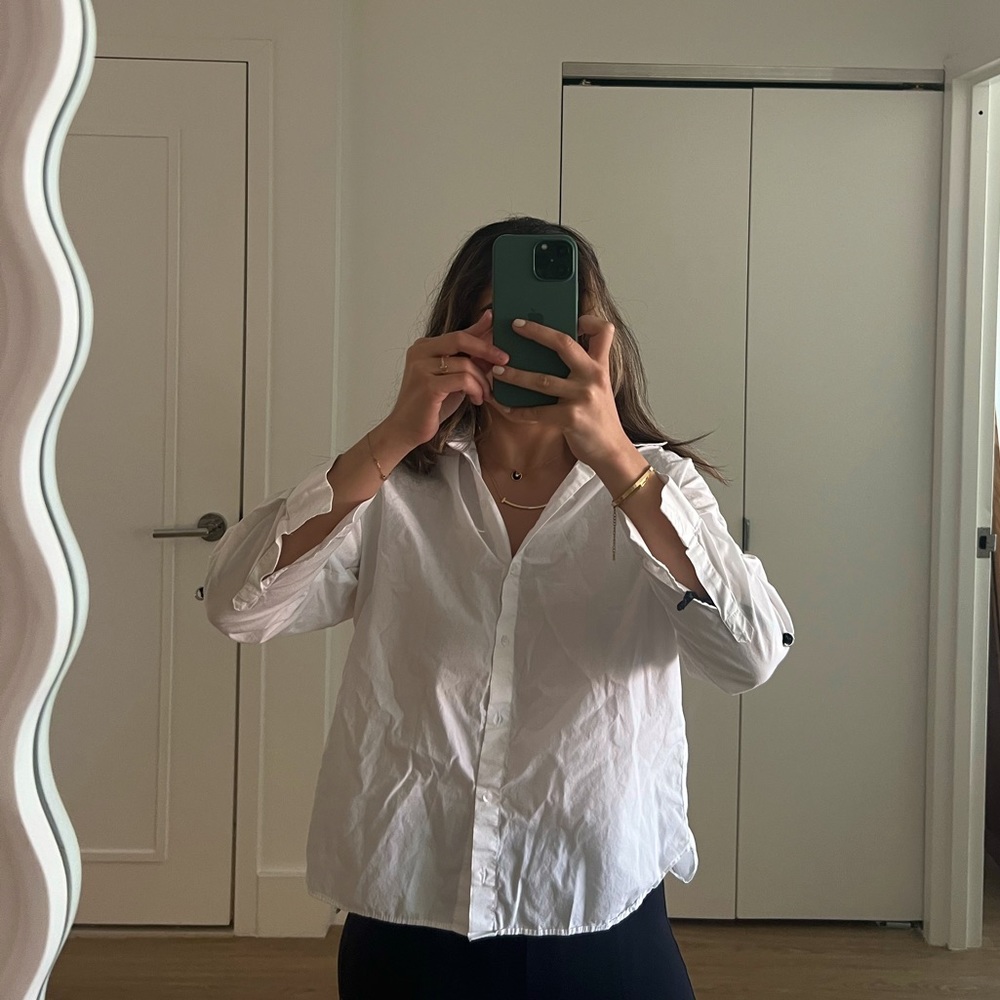 Black and White Formal Shirt